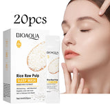 BIOAQUA - Rice Raw Pulp Sleeping Masks 4ml X 20pcs