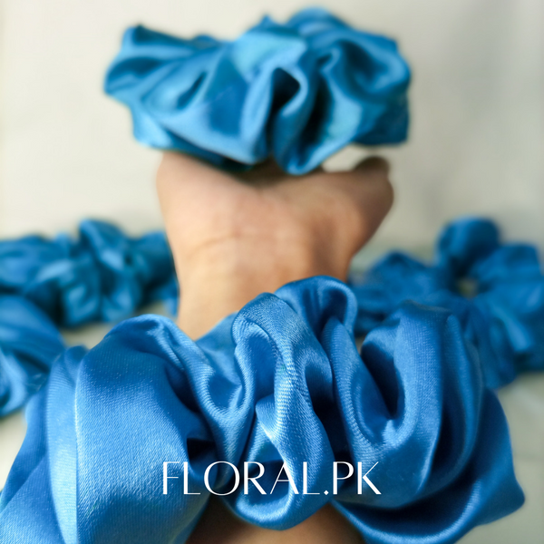 FLORAL - Jessica scrunchie