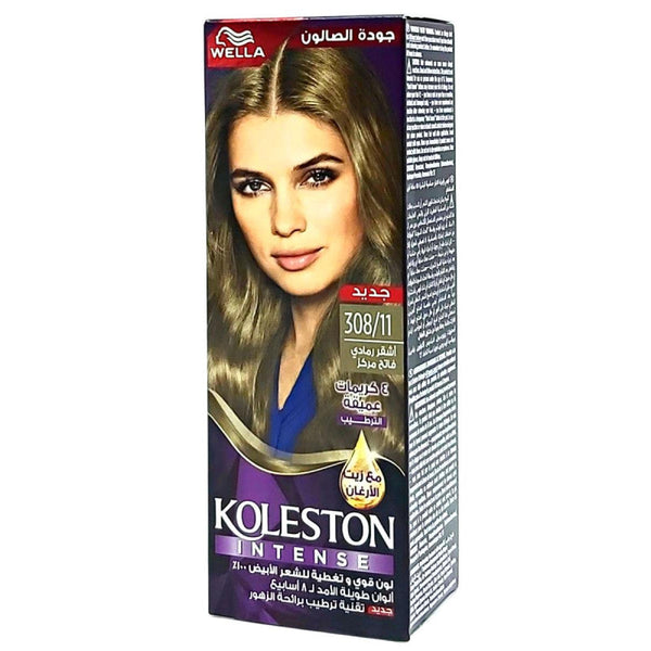 Wella- Koleston Semi Kits 308/11 Deep Asa Light Blonde 110Ml Ap-Dem