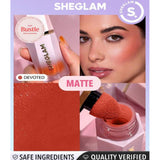 SHEGLAM - Color Bloom Liquid Blush Matte Finish-Devoted