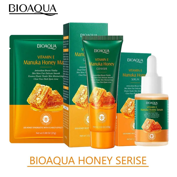 Bioaqua - New Vitamin E Manuka Honey Skin Purifying Oil Control Pores And Moisturizing Series