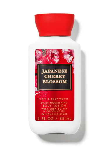 Bath & Body Works - Japanese Cherry Blossom Travel Size Body Creams 75ml