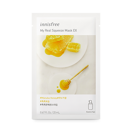 Innisfree - Squeeze Energy Mask Sheet 20ml Manuka Honey