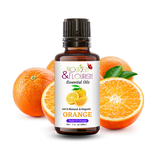 Nourish & Flourish Orange Essential Oil - 100 ML