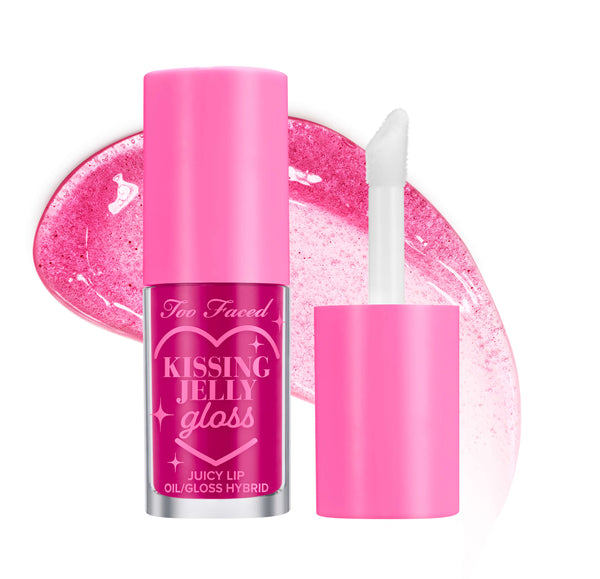 Too Faced - Kissing Jelly Lip Oil Gloss 4.5ml - Raspberry