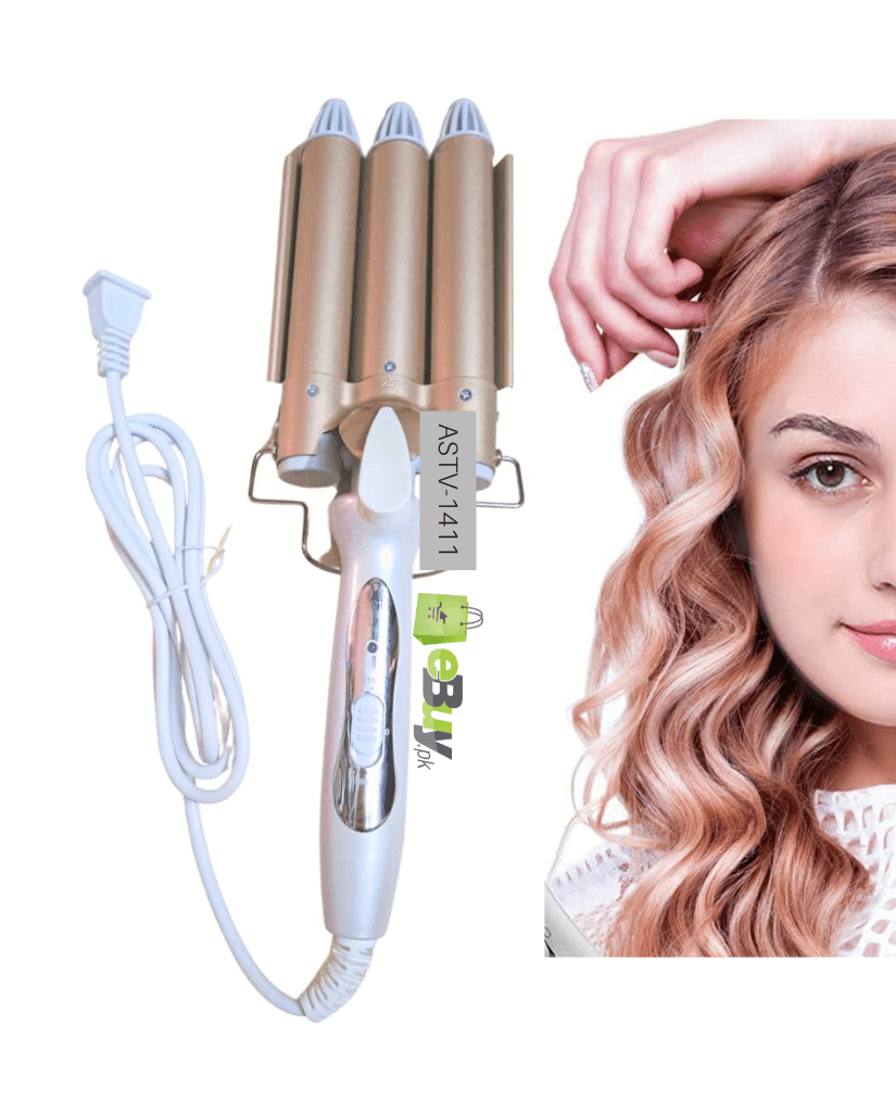 Home.Co 3 Barrel Hair Curler Bagallery