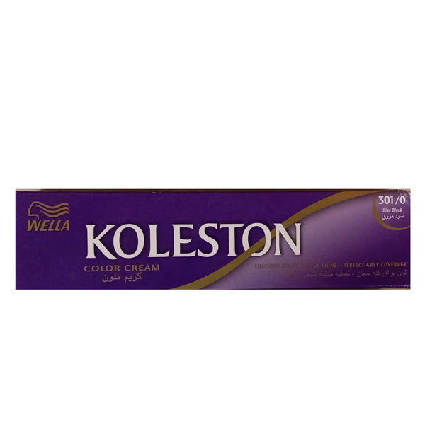 Wella- Koleston Single 301/0 Ne Blue Black