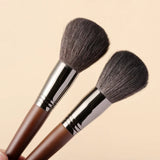 The Original Brush-Wooden Goat Hair Blusher Powder Brush