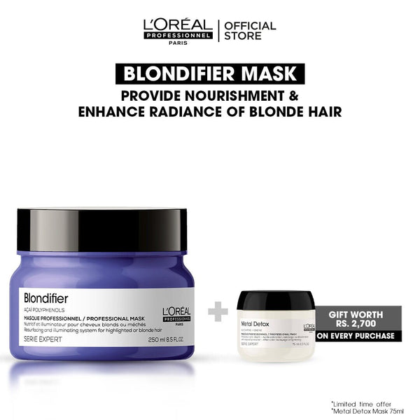 L'Oreal Professionnel - Serie Expert Blondifier Mask 250 ML - For Highlighted & Bleached Hair