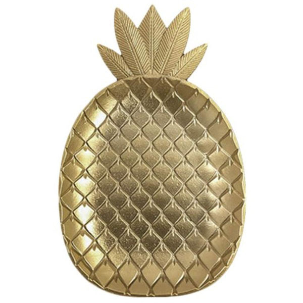 Home.Co- Gold Pineapple Tray