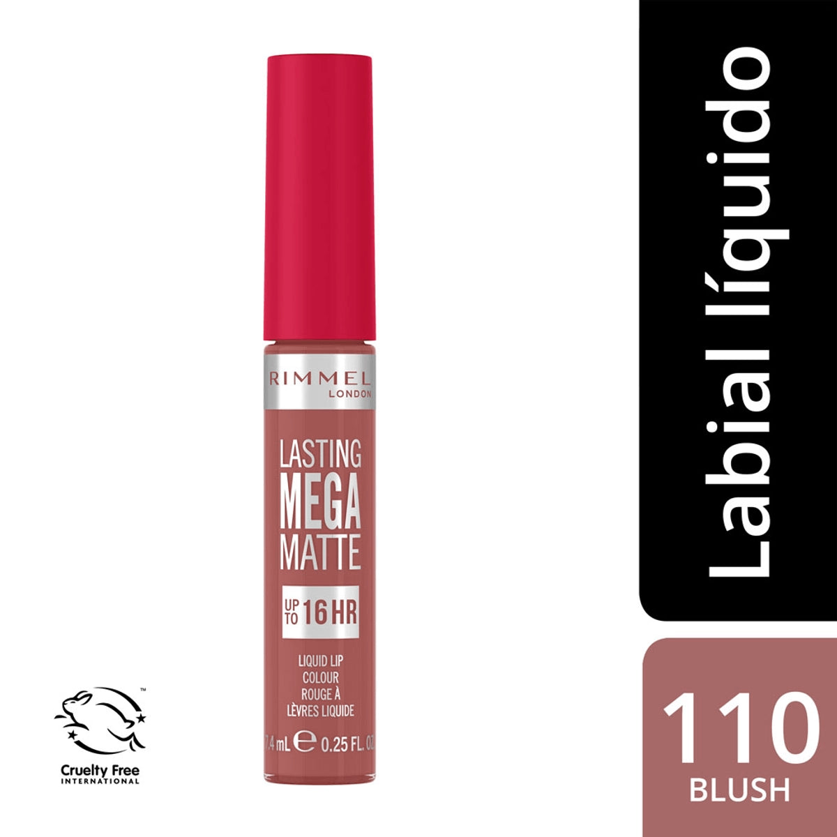 Rimmel - Lasting Mega Matte Liquid Lip Color 110-Blush – Bagallery