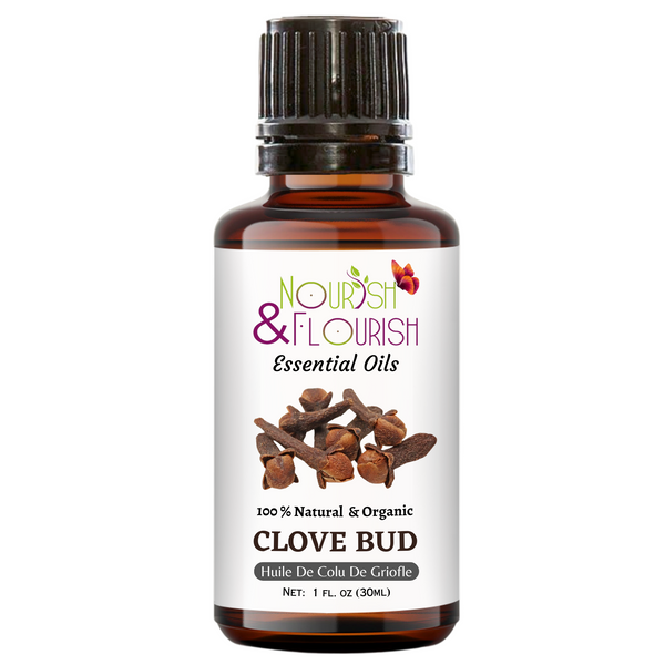 Nourish & Flourish - Clove Bud Essential Oil 1 FL Oz 30 ml