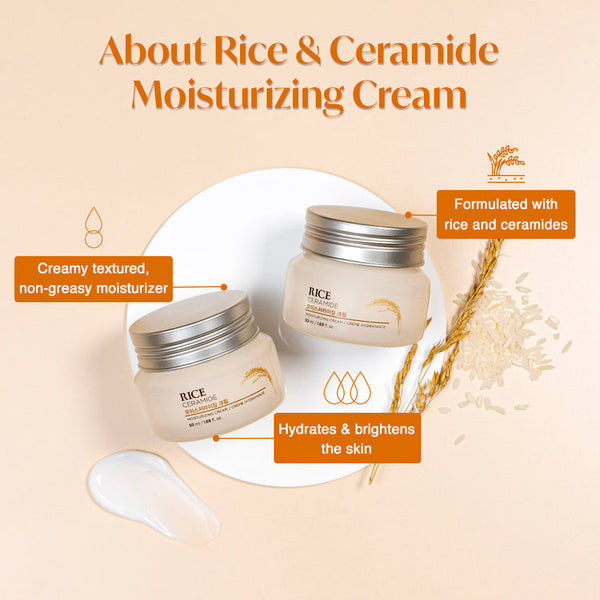 The Faceshop - Rice Ceramide Moisturizing Cream 50ml