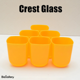 Home.Co - 6pcs Plastic Glass Set (Random Color)