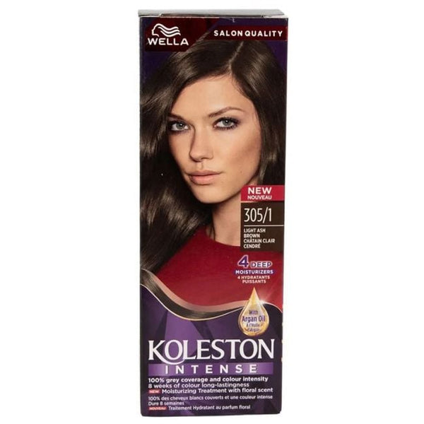 Wella- Koleston Semi Kits 305/1 Light Asa Brown 110Ml Ap-Dem