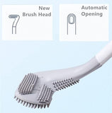 Home.co- Gold Shaped  Toiler Brush