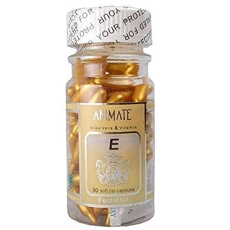 The Original Vitamin E and Aloe Vera Facial Oil Capsule