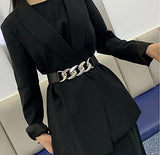 The Original Shein Belt- Woment Belt Silver Chain Style Waist Belt