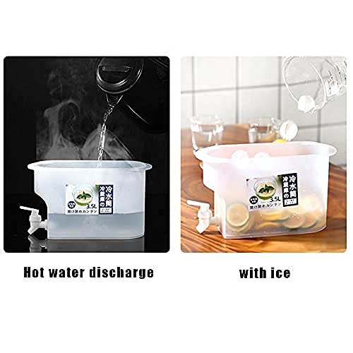 Cold Kettle with Faucet, 4L/1.06 Gallon Refrigerator Juice Water