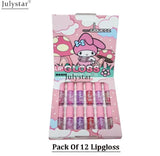 Colourme - 12 Pcs Lip Gloss Magic Waterproof Charming Colors NO.1060