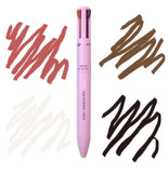 Colourme - Julystar 4in1 Makeup Pen Eyeliner Lip Liner Eyebrow Pencil Highlighter