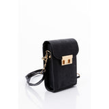 Montivo - Black Shoulder Strap Wallet Bag