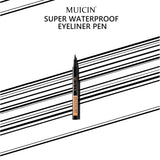 MUICIN - Black Matte Bold Eyeliner - Deep Intense Definition