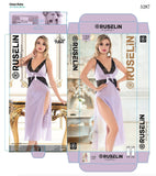 Emerce - Ruselin Transparent Lingerie Soft Purple