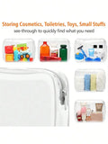 The Original - Transparent PVC Bags Travel Organizer Clear Makeup Bag Beautician Cosmetic Bag