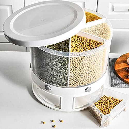 Home.Co- 6 Partition Cereal Dispenser