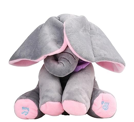 Talking elephant online plush toy