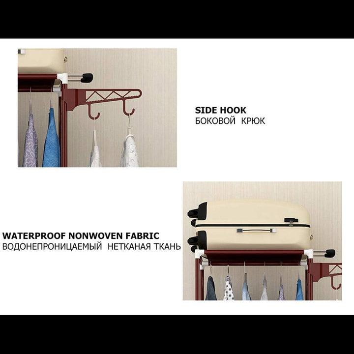 Cloth Rack Attachable Home.Co- Attachable Cloth Hanger Rack – Bagallery