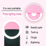 Home.Co - Mini Selfie Mobile Ring Light (Random Color)