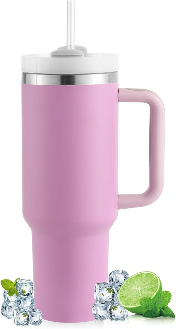 Home.Co - 1Pc Stainless Steel Tumbler 40oz - Purple