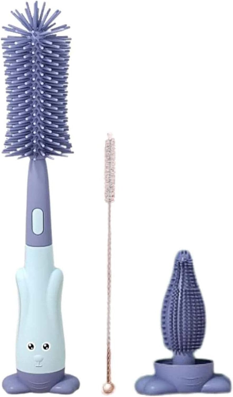 Crevice Cleaning Brush, Hard Brush & Concave Brush Set For