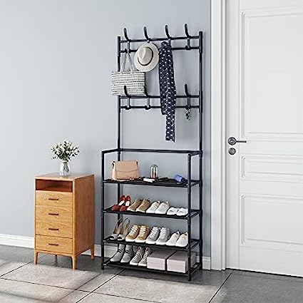 Home.Co - Multifunctional Coat & Shoes Rack