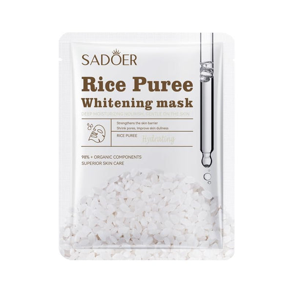 SADOER - Rice Puree Whitening Facial Mask