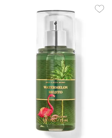 Bath & Body Works - Watermelon Mojito Travel Size Body Creams 75ml