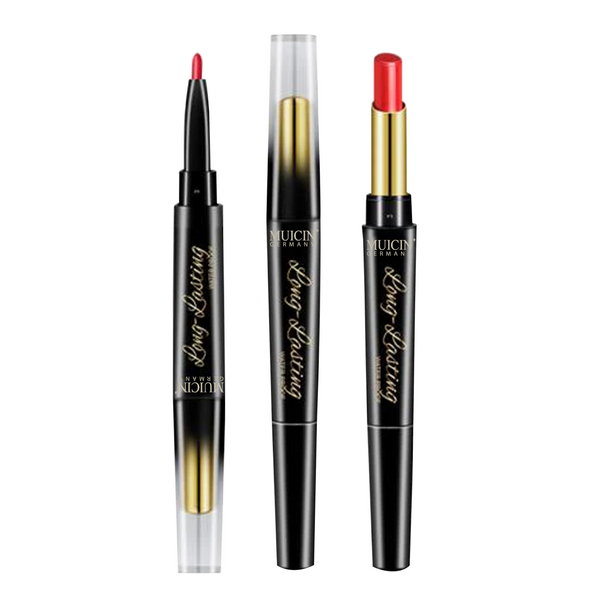 MUICIN - 2 In 1 Lipstick & Lip Liner - Seamless Lip Design