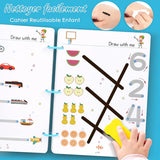 Home.Co - Reusable PreSchool Early Education Tracing Book