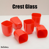 Home.Co - 6pcs Plastic Glass Set (Random Color)