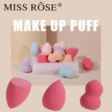 Miss Rose - Pack Of 3 Beauty Blender Makeup Sponge