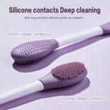 Home.Co - Double Head Silicone Facial Mask Brush