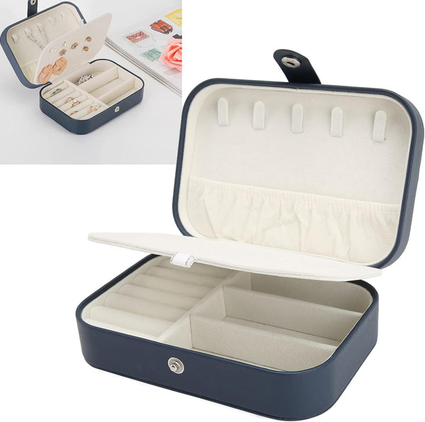 Home.Co - Double Layer Jewellery Box- Navy Blue