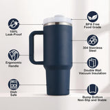 Home.Co - 1Pc Stainless Steel Tumbler (40oz) - Navy Blue