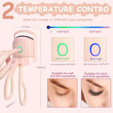 Home.Co - Rechargeable Eyelash Curler (Random Color)