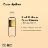 COSRX- Advanced Snail 96 Mucin Power Essence, 100ML