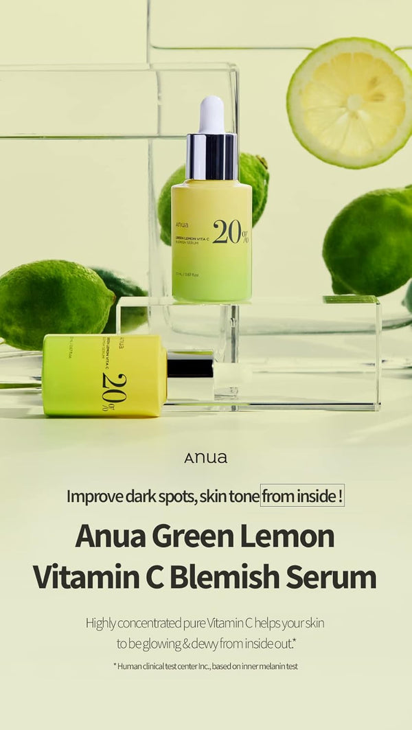 Anua - Green Lemon Vita C Blemish Serum 20g