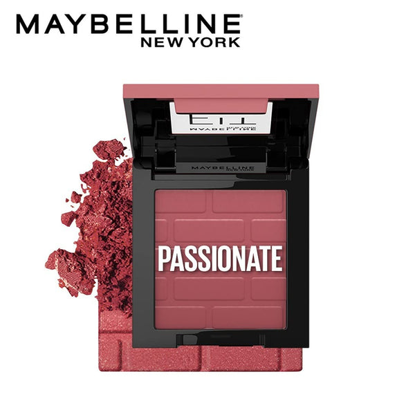 Maybelline New York- Blush, True to Colour Result, Fit Me Mono Blush, 60 Passionate, 4.5 g