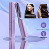 Home.Co - Wireless Hair Straightening Comb - Random Color